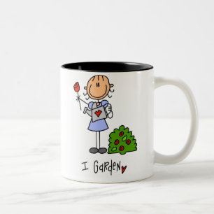 I Garden Two-Tone Coffee Mug