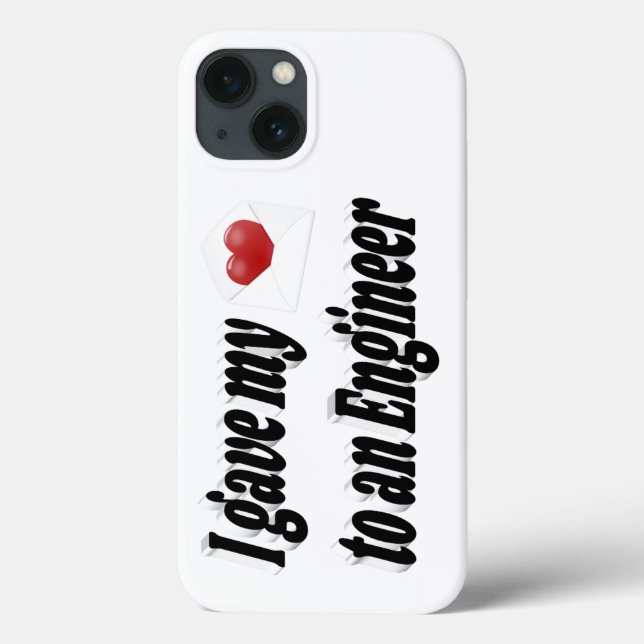 I Gave My Heart to an Engineer  Case-Mate iPhone Case (Back)