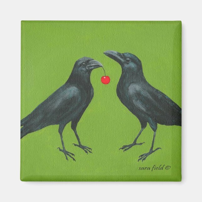 I gave my love a cherry magnet (Front)