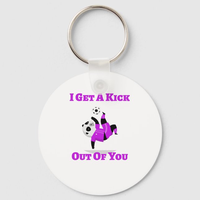 I Get a Kick Out of You  Key Ring (Front)