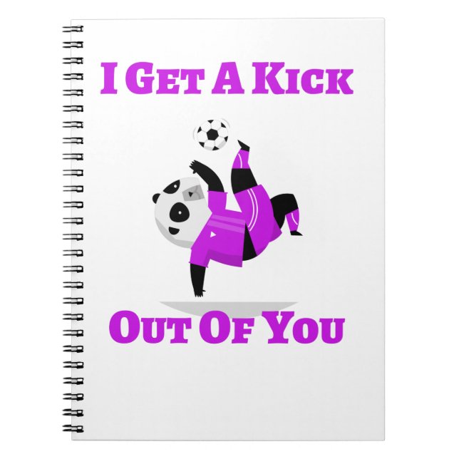 I Get a Kick Out of You Notebook (Front)