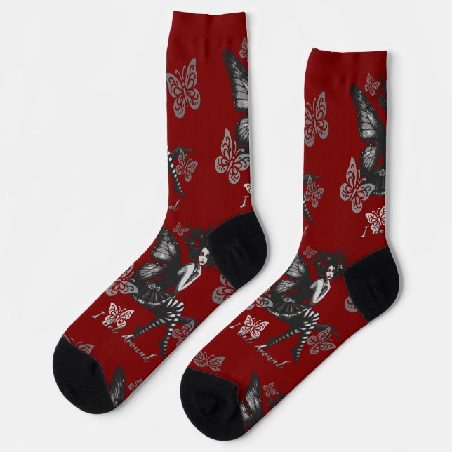 I Get Around Fairy  Socks (Left)