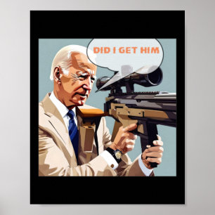 I Get Him Bulletproof Trump 2024 Poster