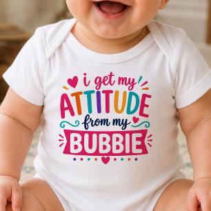 I Get My Attitude From My Bubbie Bodysuit