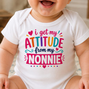 I Get My Attitude From My Nonnie Bodysuit