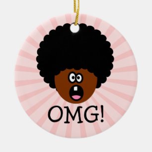 I get the real world and my internet life confused ceramic ornament