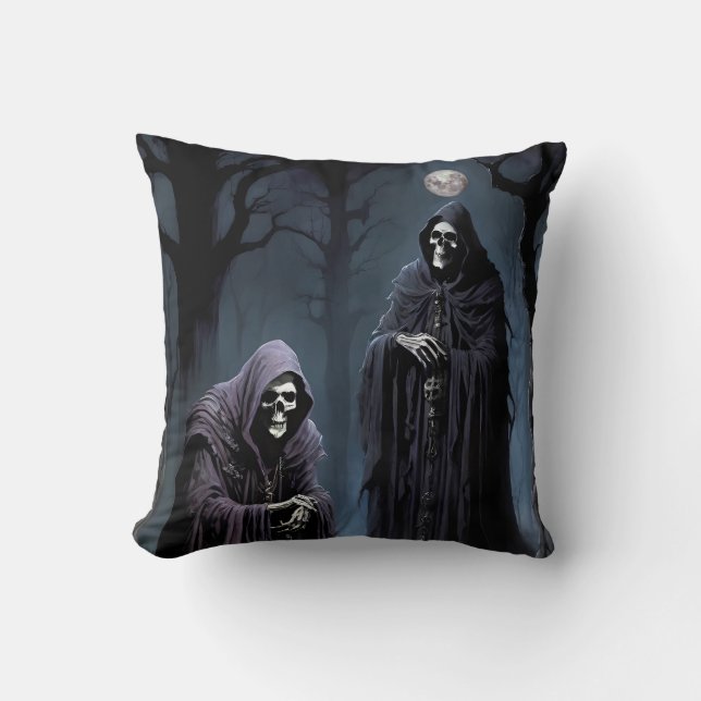 I Gets Chills in the Pale Moonlight Cushion (Front)