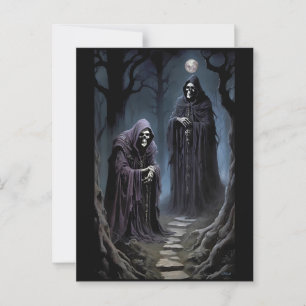 I Gets Chills in the Pale Moonlight Postcard
