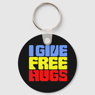 I Give Free Hugs Key Ring