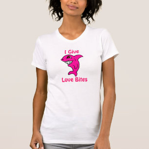I Give Love Bites Shark T-Shirt