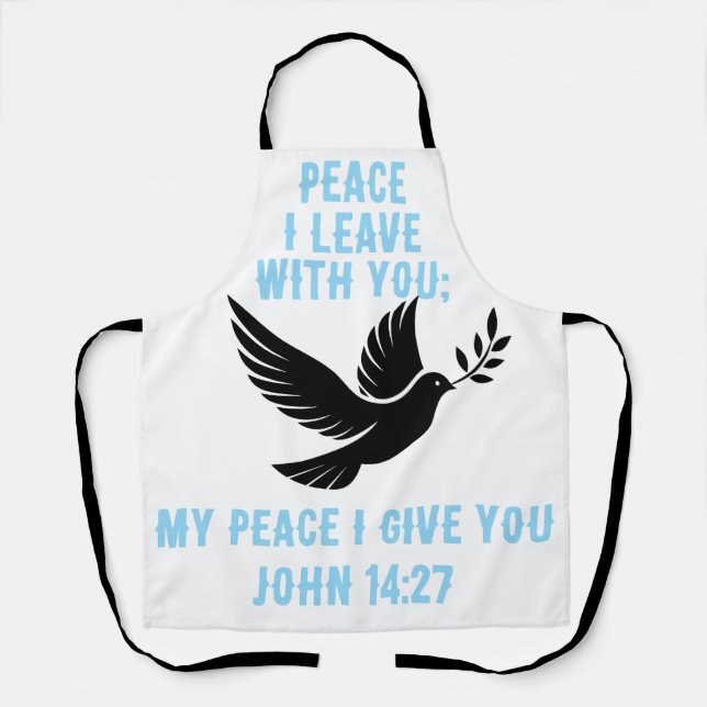 I give you my peace apron (Front)