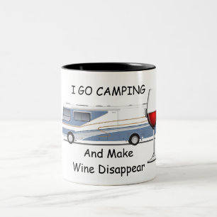 I Go Camping Two-Tone Mug