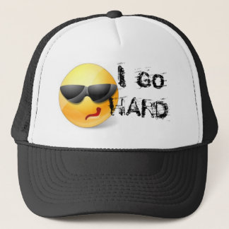 I GO HARD SNAPBACK CLUB flat bill hat