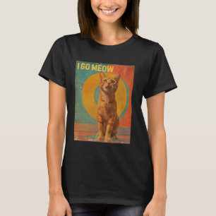 I Go Meow - Funny Cat Singing Meme Design T-Shirt