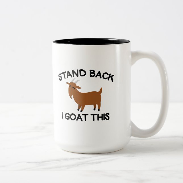 I Goat This Two-Tone Coffee Mug (Right)