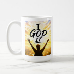 I God It Inspirational Coffee/Tea Mug