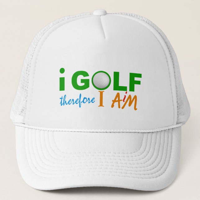 I GOLF hat - choose colour (Front)