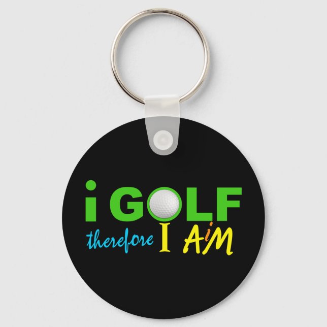 I GOLF keychain (Front)