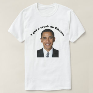 I Got A Crush On Obama Girl T-Shirt