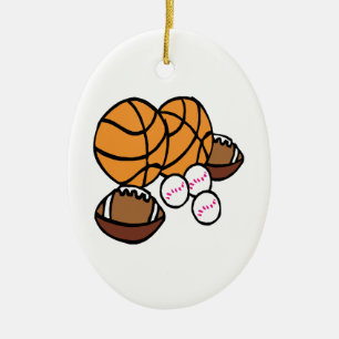 I Got Balls Ceramic Tree Decoration