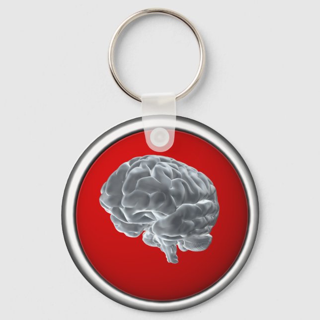 I got brains! key ring (Front)