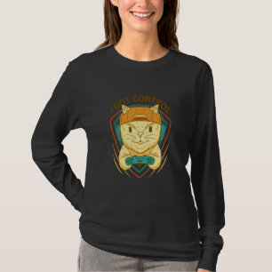 I Got Control Game Master Cat For Video Game T-Shirt