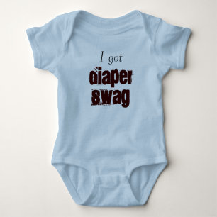 I got Diaper Swag Baby Bodysuit