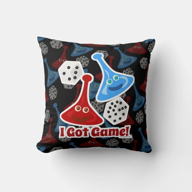 I Got Game Epic Tabletop Gamer Design Cushion (Front)