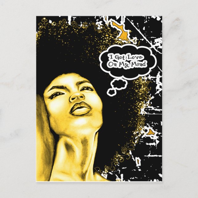 I Got Love On My Mind Postcard (Front)