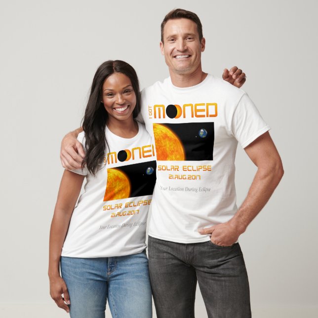 I Got Mooned (Solar Eclipse) T-Shirt (Unisex)