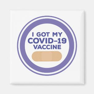 I Got My Covid-19 Vaccine Magnet