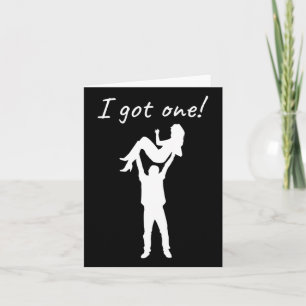 I Got One Funny Bride Groom Bachelor Wedding Party Card
