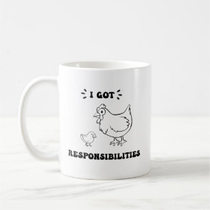 I Got Responsibilities Funny Angelica Quote Rugrat Coffee Mug