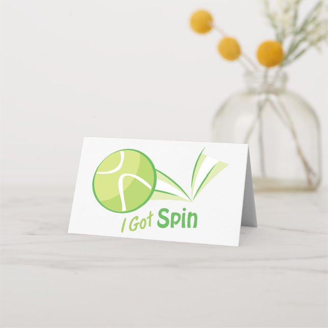 I Got Spin Place Card (Front)