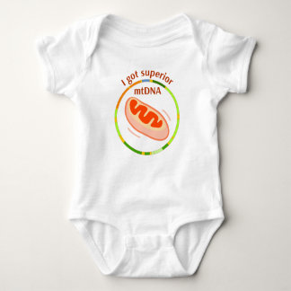 I got superior mtDNA Baby Bodysuit