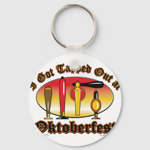 I got Tapped Out At Oktoberfest Key Ring