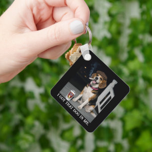 I Got That Dog In Me, Funny Beagle Personality Key Ring
