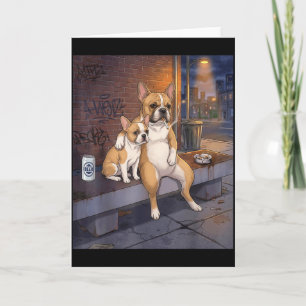 I Got That Dog In Me Funny French Bulldog Smoking Card