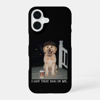 I Got That Dog In Me, Funny Golden Doodle Meme iPhone 16 Case