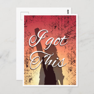 I Got This   Celebrating Women's Strength Triumph  Postcard