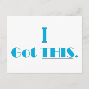 I Got This, Daily Affirmation Flash Card