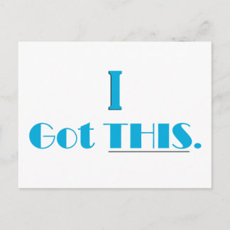 I Got This, Daily Affirmation Flash Card