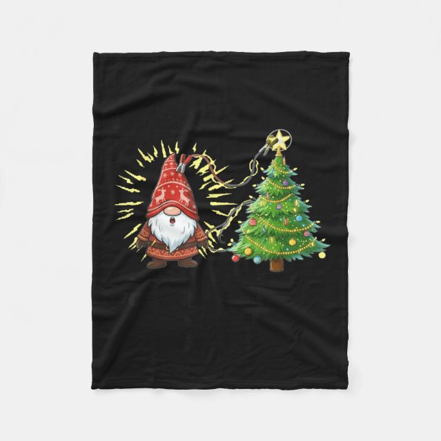 I Got You Some Jumper Cables Since You Like To Sta Fleece Blanket (Front)