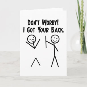 I Got Your Back! Card