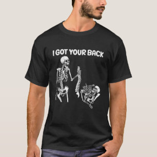 I Got Your Back Funny Skeleton Halloween Costume T-Shirt