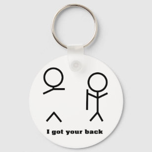 I got your back key ring