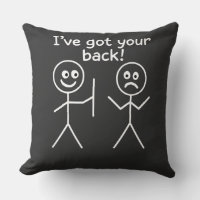 I Got Your Back Stick Figure Graphic Friendship 