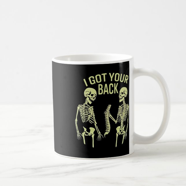 I Got Your Ck Halloween Skeleton Skull Sarcastic  Coffee Mug (Right)