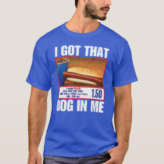 I Gothat Dog In Me Hot Dogs Combo hotdog vintage f T-Shirt