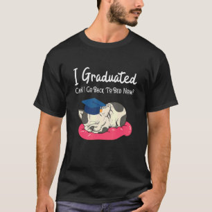 I Graduated Can I Go Back To Bed Graduation Dog  1 T-Shirt